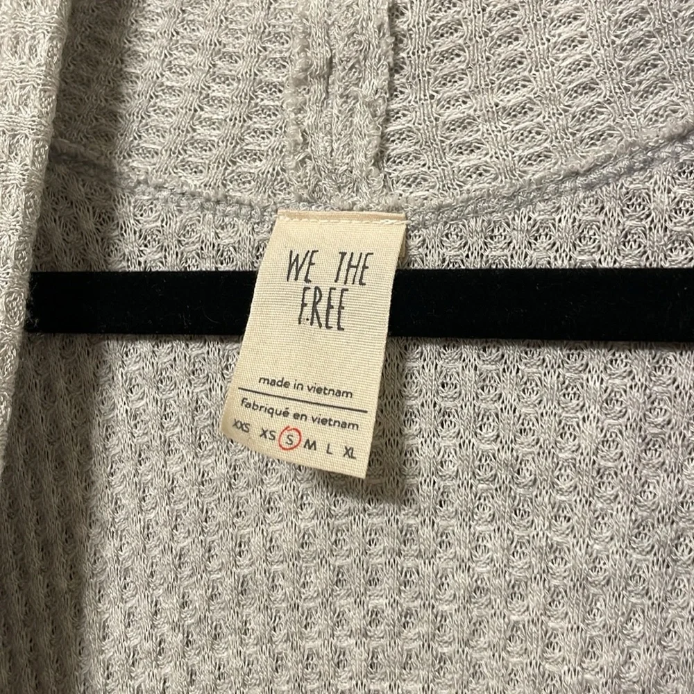 Free People Grey Swing It Cowl Neck Sleeveless Top - Picture 6 of 9